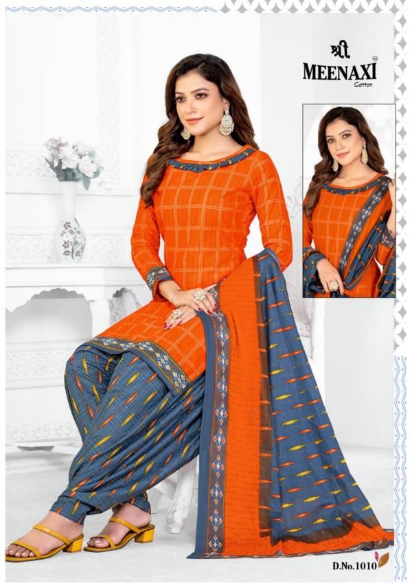 Smc Patiyala Queen Designer Cotton Readymade Suit